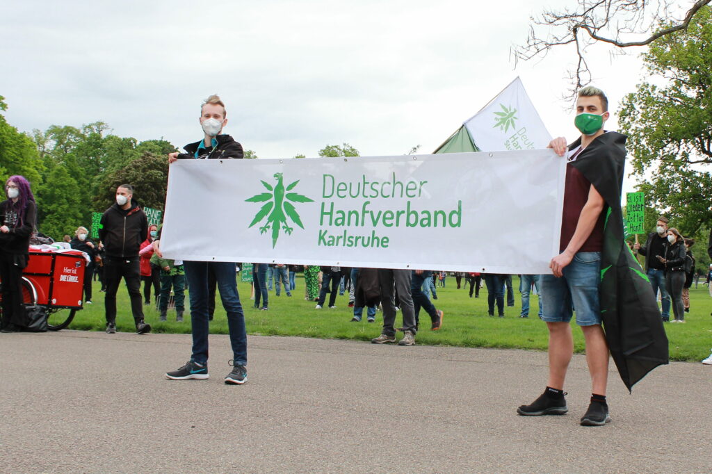 Global Marijuana March GMM Karlsruhe DHV Hanfverband Ortsgruppe Karlsruhe