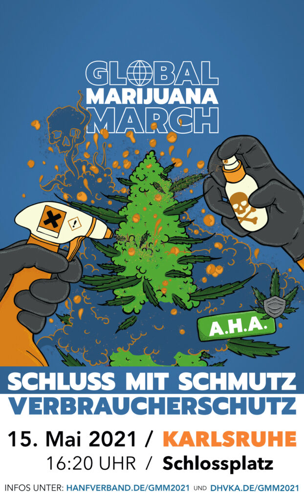 GMM Global Marijuana March Karlsruhe 2021