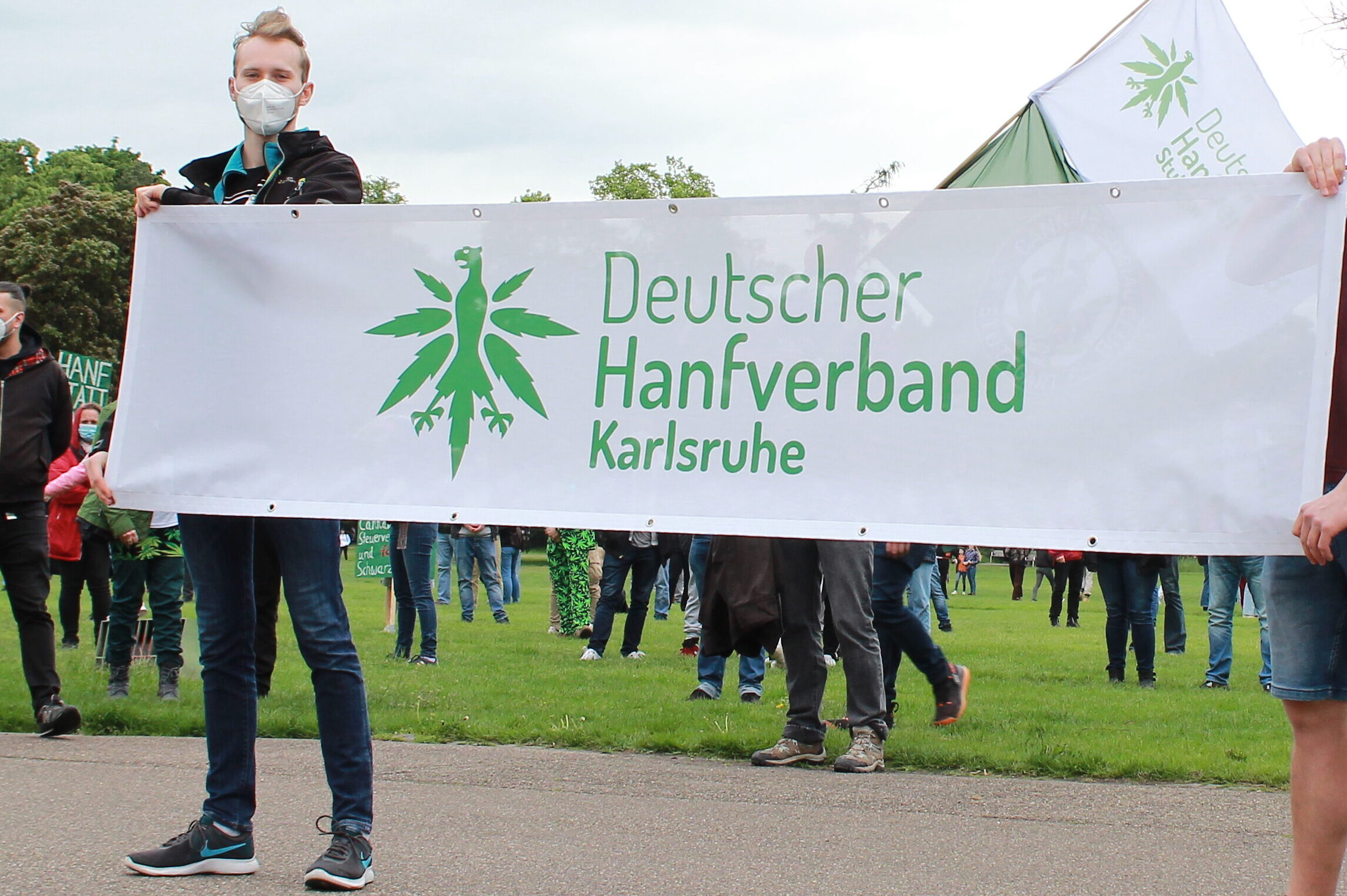 Global Marijuana March GMM Karlsruhe DHV Hanfverband Ortsgruppe Karlsruhe
